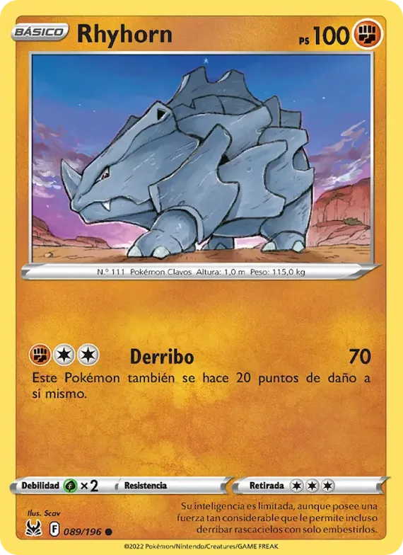 Rhyhorn 89 – Origen Perdido