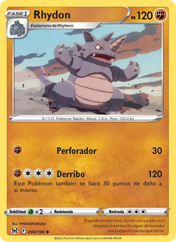 Rhydon 90 – Origen Perdido