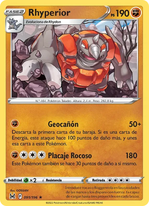 Rhyperior 91 – Origen Perdido