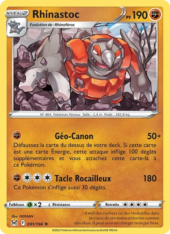 Rhinastoc 91 – Origine Perdue