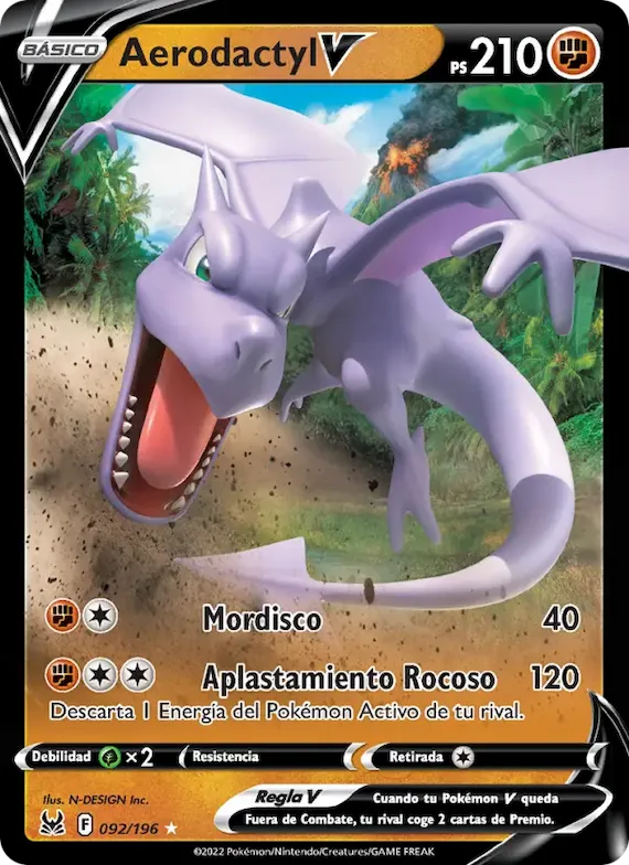 Aerodactyl V 92 – Origen Perdido