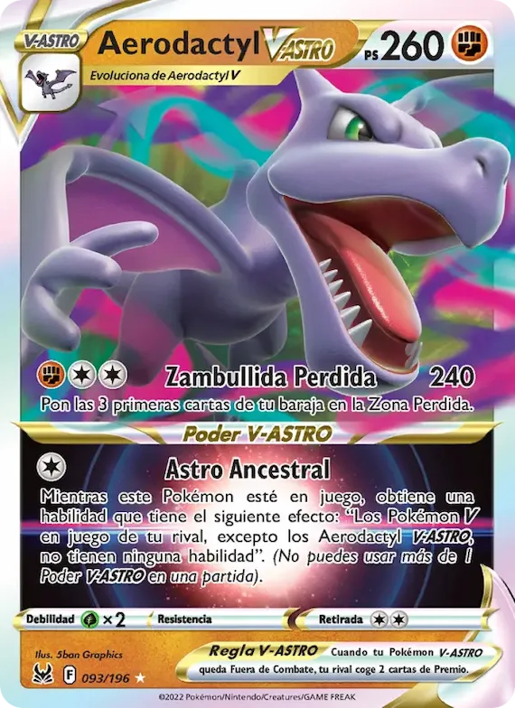 Aerodactyl V-ASTRO 93 – Origen Perdido