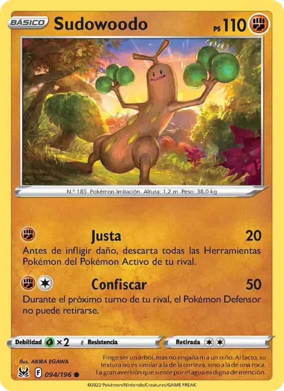 Sudowoodo 94 – Origen Perdido