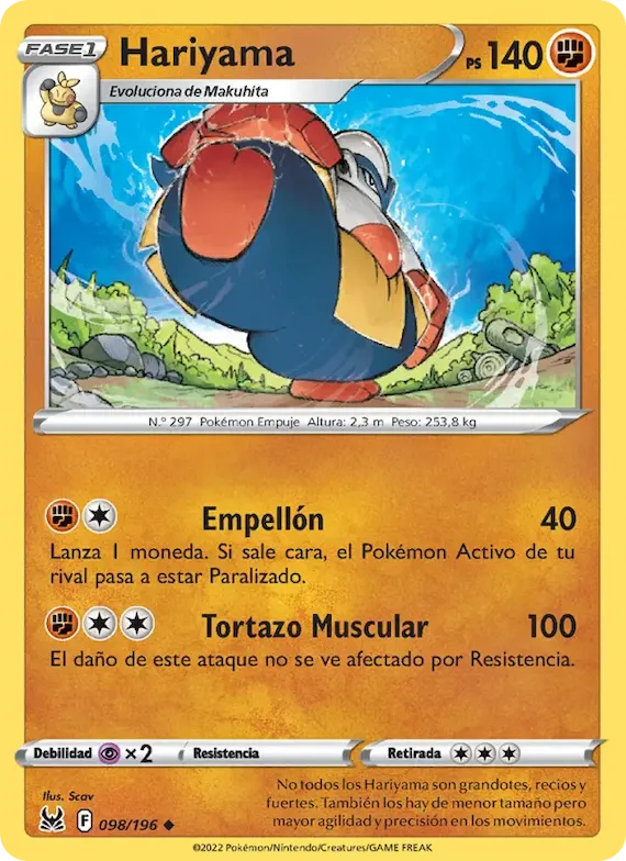 Hariyama 98 – Origen Perdido