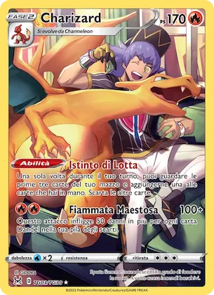 Charizard TG03 – Origine Perduta Galleria Allenatori