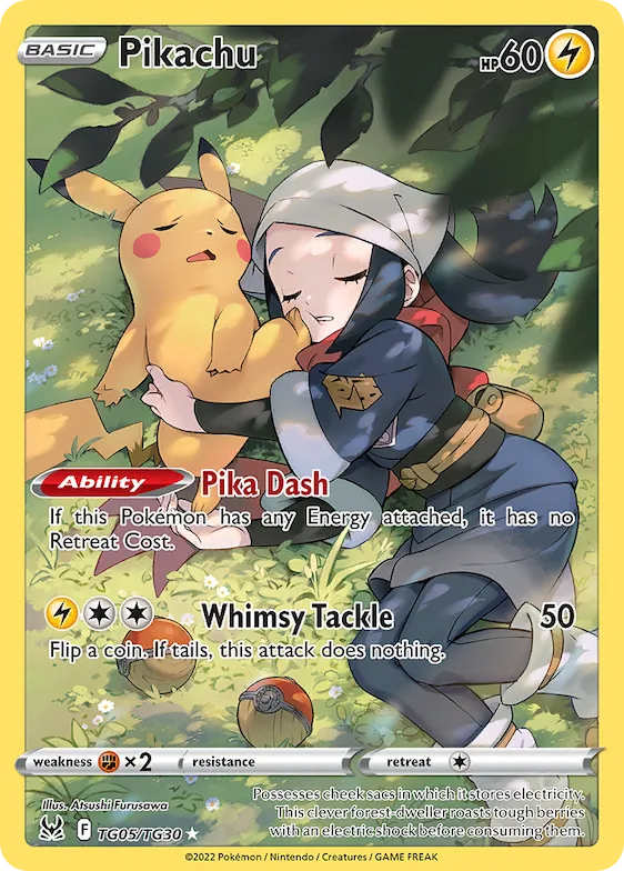 Pikachu #TG05 – Lost Origin Trainer Gallery