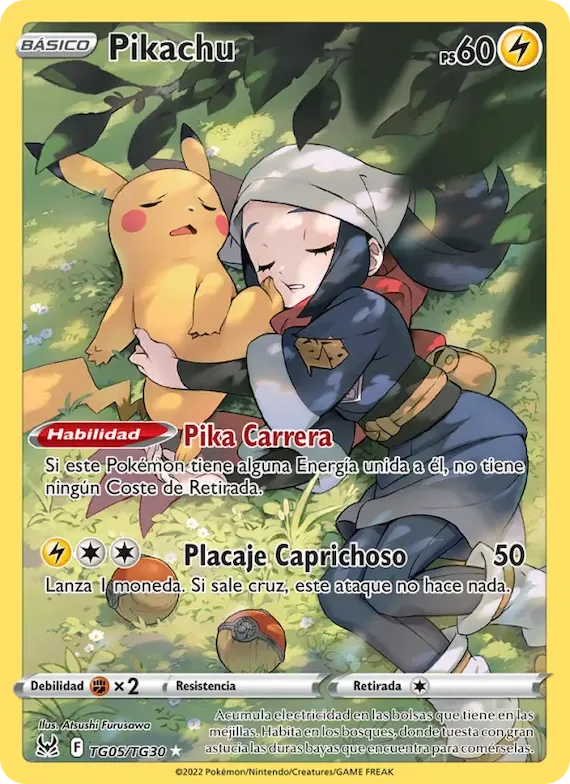 Pikachu TG05 – Origen Perdido Galería de Entrenador