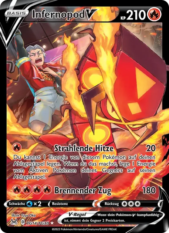 Infernopod V TG14 – Verlorener Ursprung Trainer-Galerie