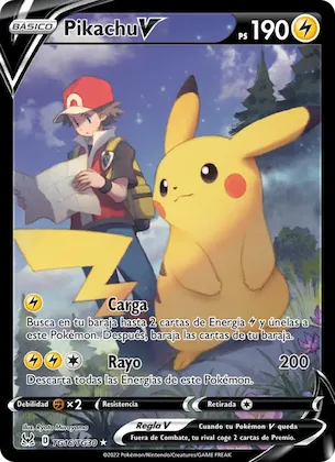 Pikachu V TG16 – Origen Perdido Galería de Entrenador