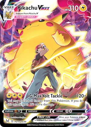 Pikachu VMAX #TG17 – Lost Origin Trainer Gallery