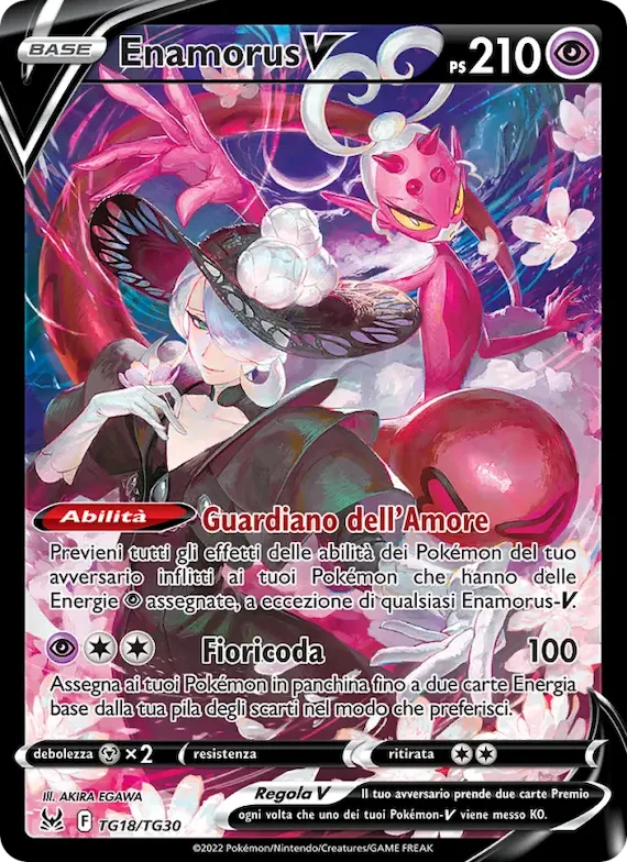 Enamorus V TG18 – Origine Perduta Galleria Allenatori