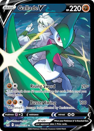 Gallade V #TG19 – Lost Origin Trainer Gallery