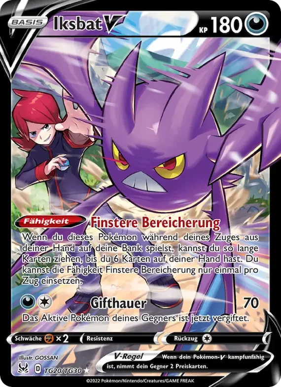 Iksbat V TG20 – Verlorener Ursprung Trainer-Galerie