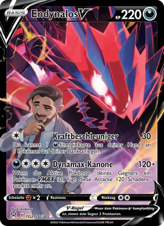 Endynalos V TG21 – Verlorener Ursprung Trainer-Galerie