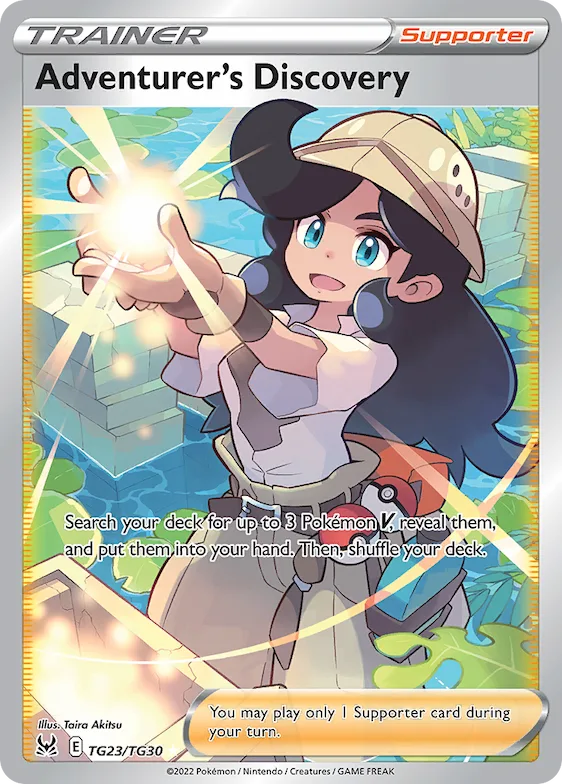 Adventurer's Discovery #TG23 – Lost Origin Trainer Gallery