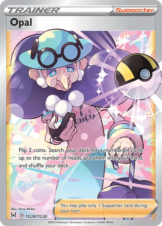 Opal #TG28 – Lost Origin Trainer Gallery