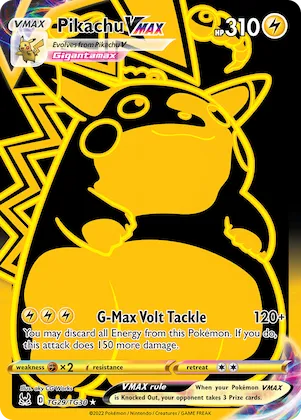 Pikachu VMAX #TG29 – Lost Origin Trainer Gallery