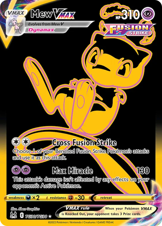 Mew VMAX #TG30 – Lost Origin Trainer Gallery