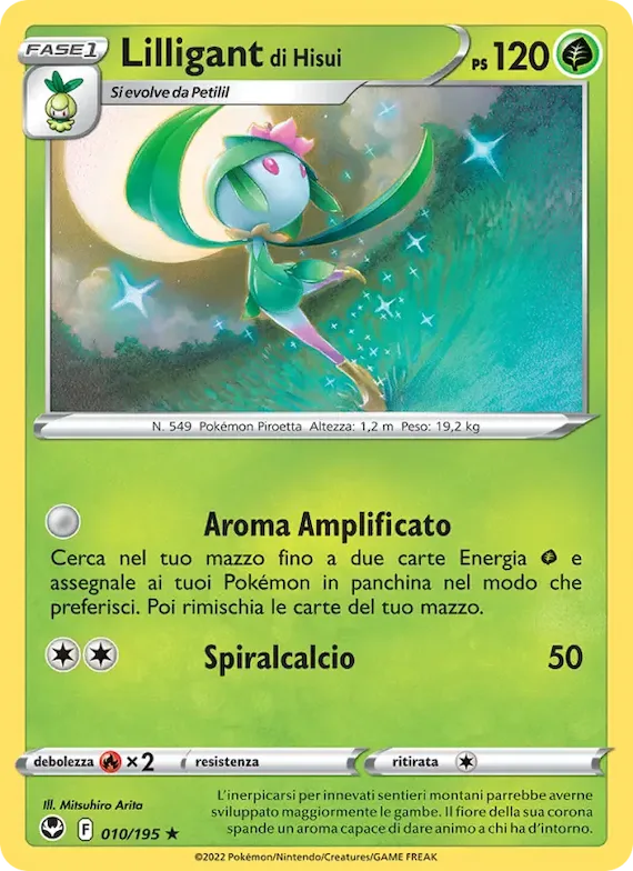 Lilligant di Hisui 10 – Tempesta Argentata