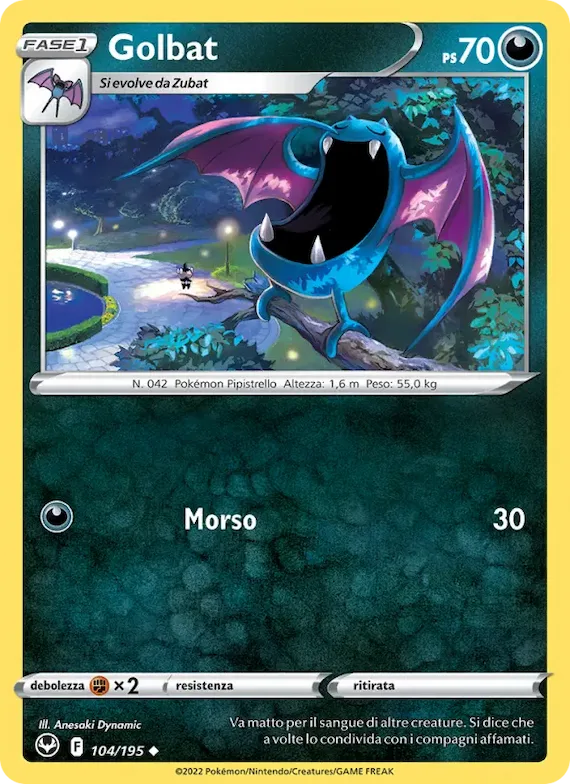 Golbat 104 – Tempesta Argentata