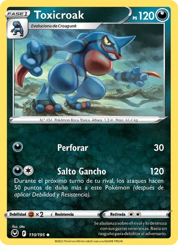 Toxicroak 110 – Tempestad Plateada