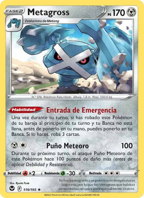 Metagross 119 – Tempestad Plateada
