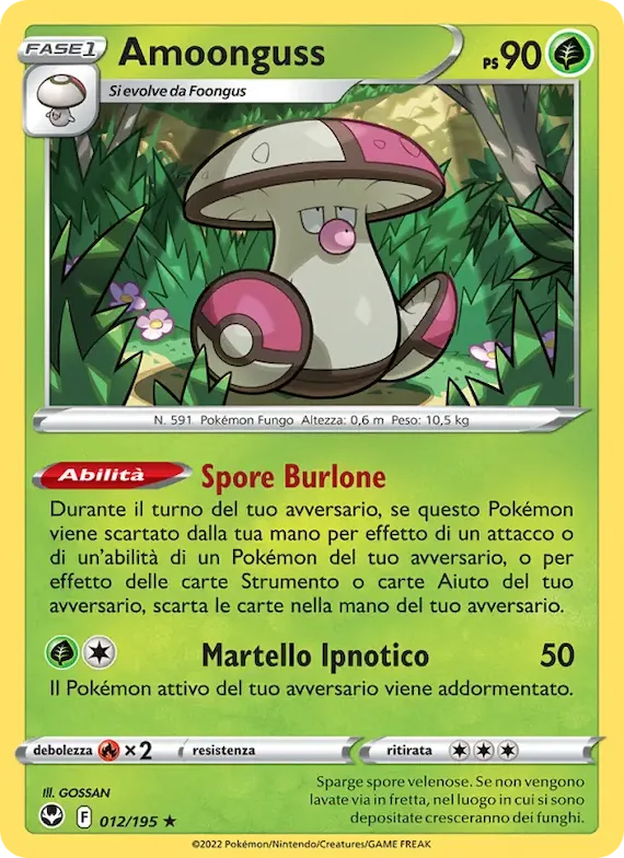 Amoonguss 12 – Tempesta Argentata