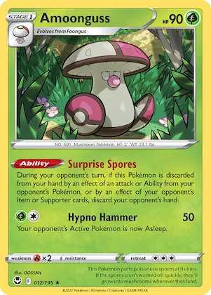 Amoonguss #12 – Silver Tempest