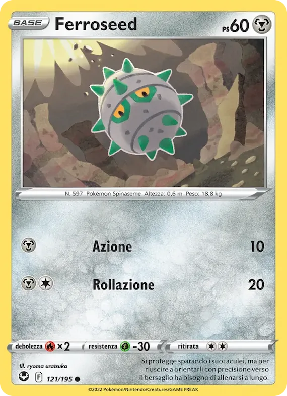 Ferroseed 121 – Tempesta Argentata