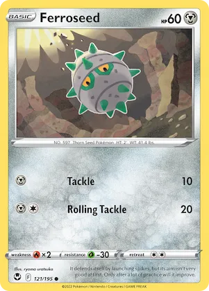 Ferroseed #121 – Silver Tempest