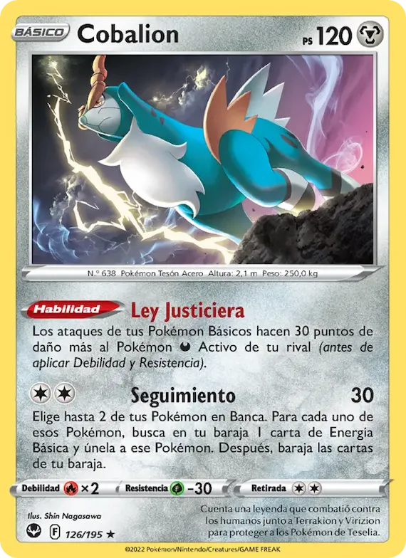 Cobalion 126 – Tempestad Plateada