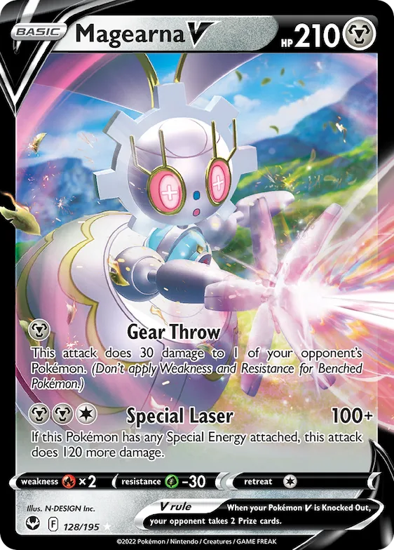 Magearna V 128 – Tempestade Prateada