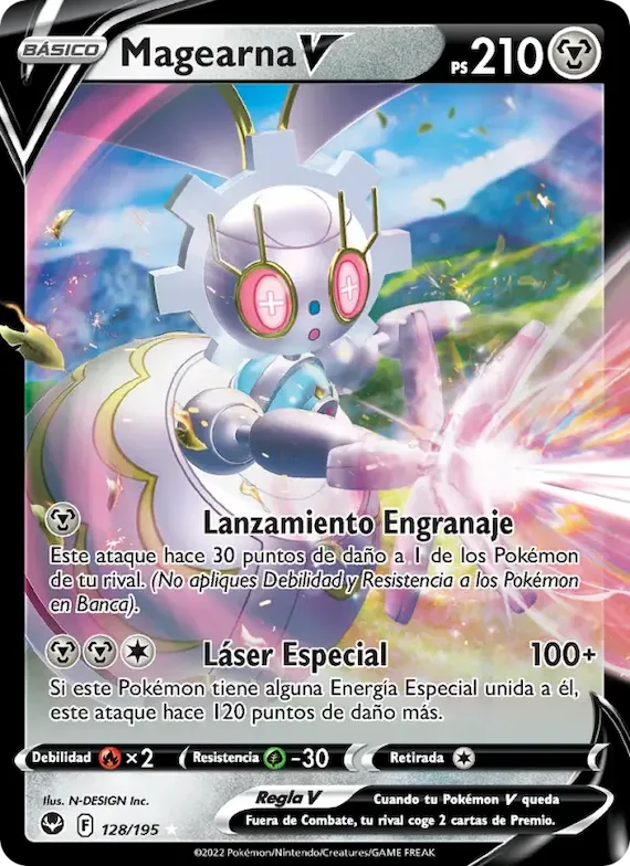 Magearna V 128 – Tempestad Plateada