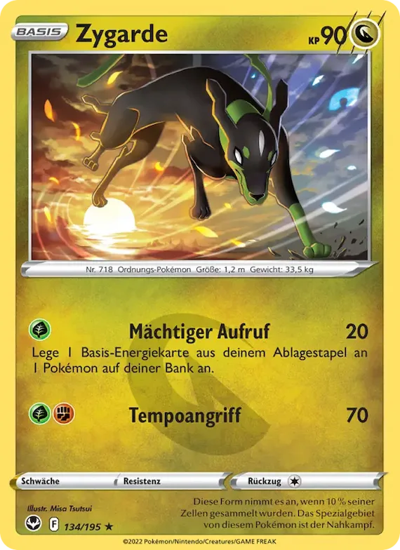 Zygarde 134 – Silberne Sturmwinde