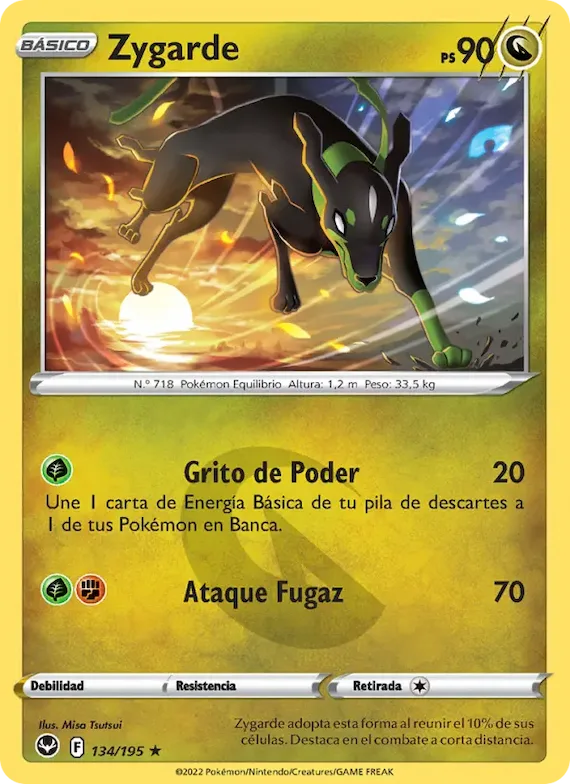 Zygarde 134 – Tempestad Plateada