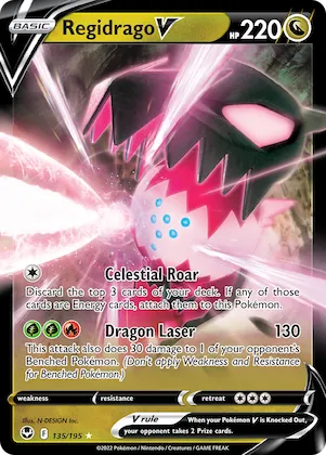 Regidrago V #135 – Silver Tempest