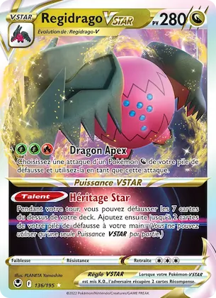 Regidrago VSTAR n° 136 – Tempête Argentée