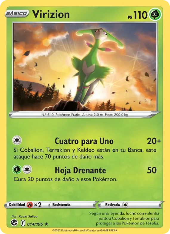 Virizion 14 – Tempestad Plateada