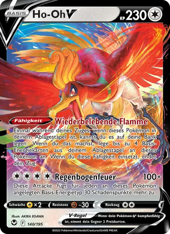 Ho-Oh V 140 – Silberne Sturmwinde