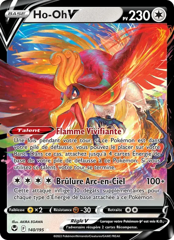 Ho-Oh V 140 – Tempête Argentée