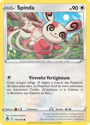 Spinda n° 141 – Tempête Argentée