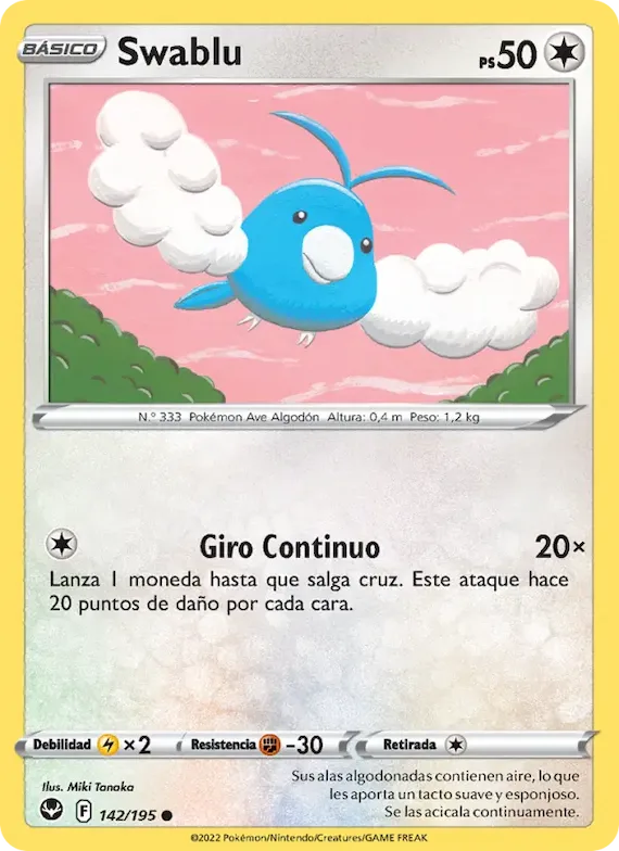 Swablu 142 – Tempestad Plateada