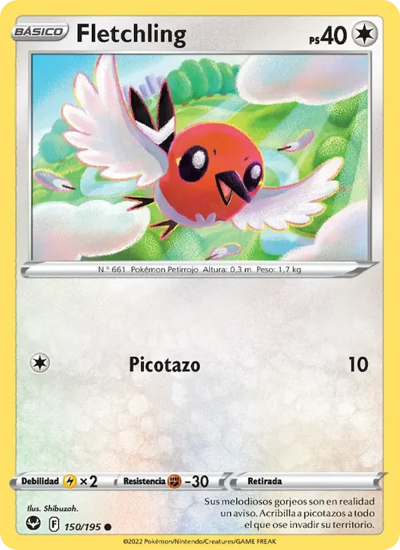 Fletchling 150 – Tempestad Plateada