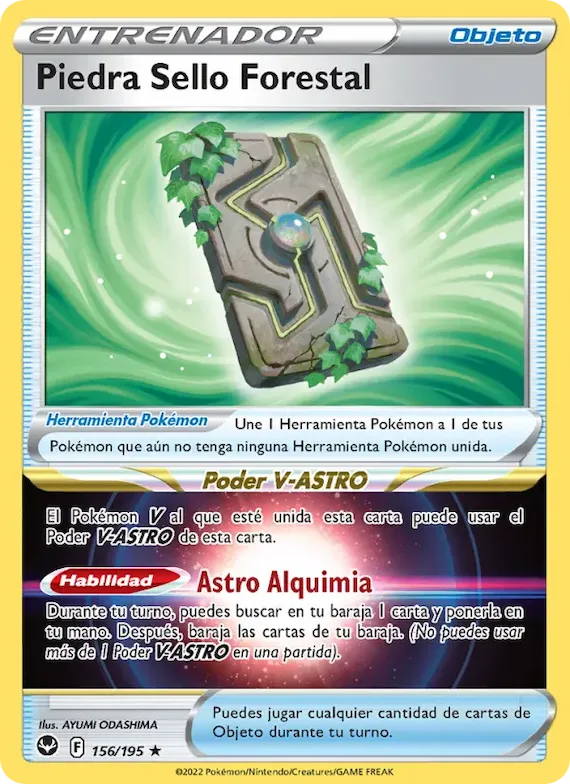 Piedra Sello Forestal 156 – Tempestad Plateada