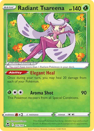 Radiant Tsareena #16 – Silver Tempest