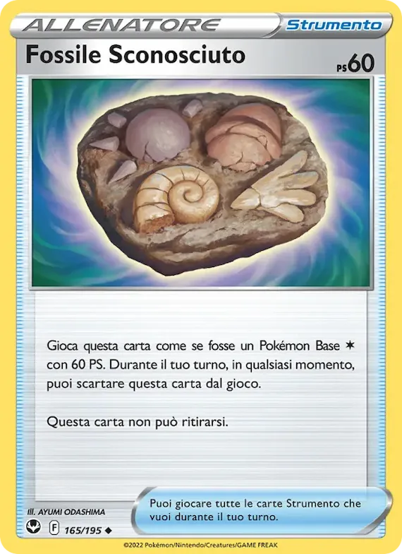 Fossile Sconosciuto 165 – Tempesta Argentata