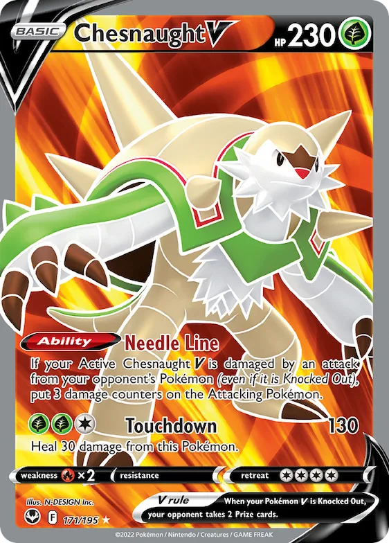 Chesnaught V #171 – Silver Tempest