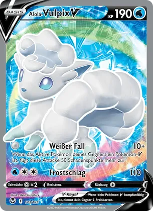 Alola Vulpix-V Nr. 173 – Silberne Sturmwinde