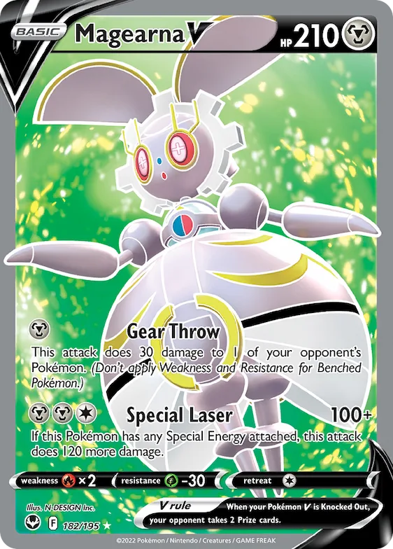 Magearna V #182 – Silver Tempest