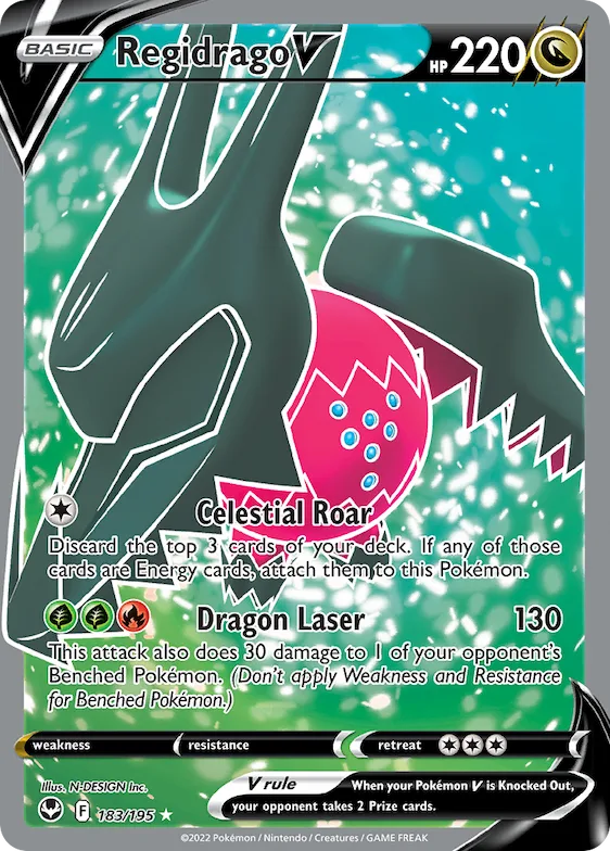 Regidrago V #183 – Silver Tempest